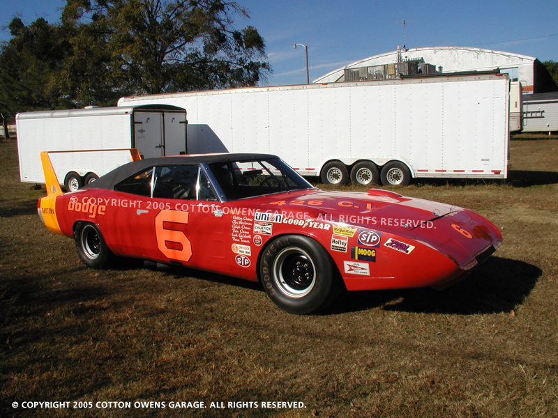 Cotton Owens Garage 1969 Nascar Dodge Daytona Driven By